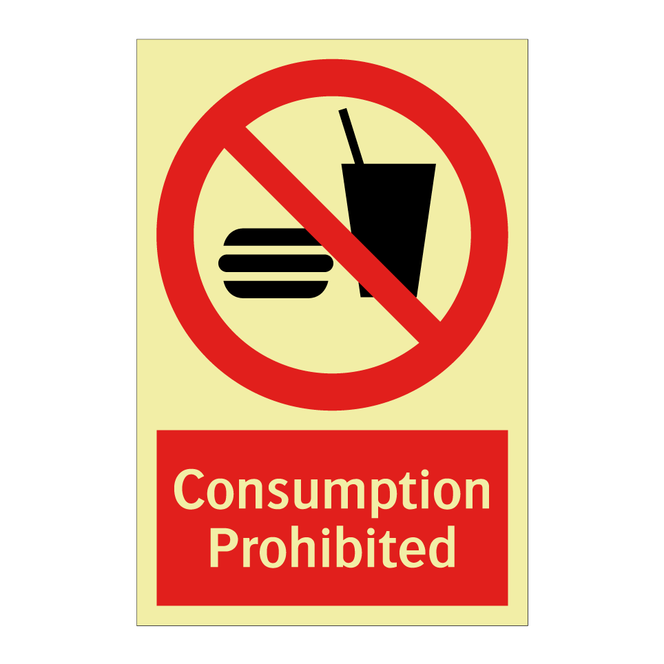 Consumption Prohibited