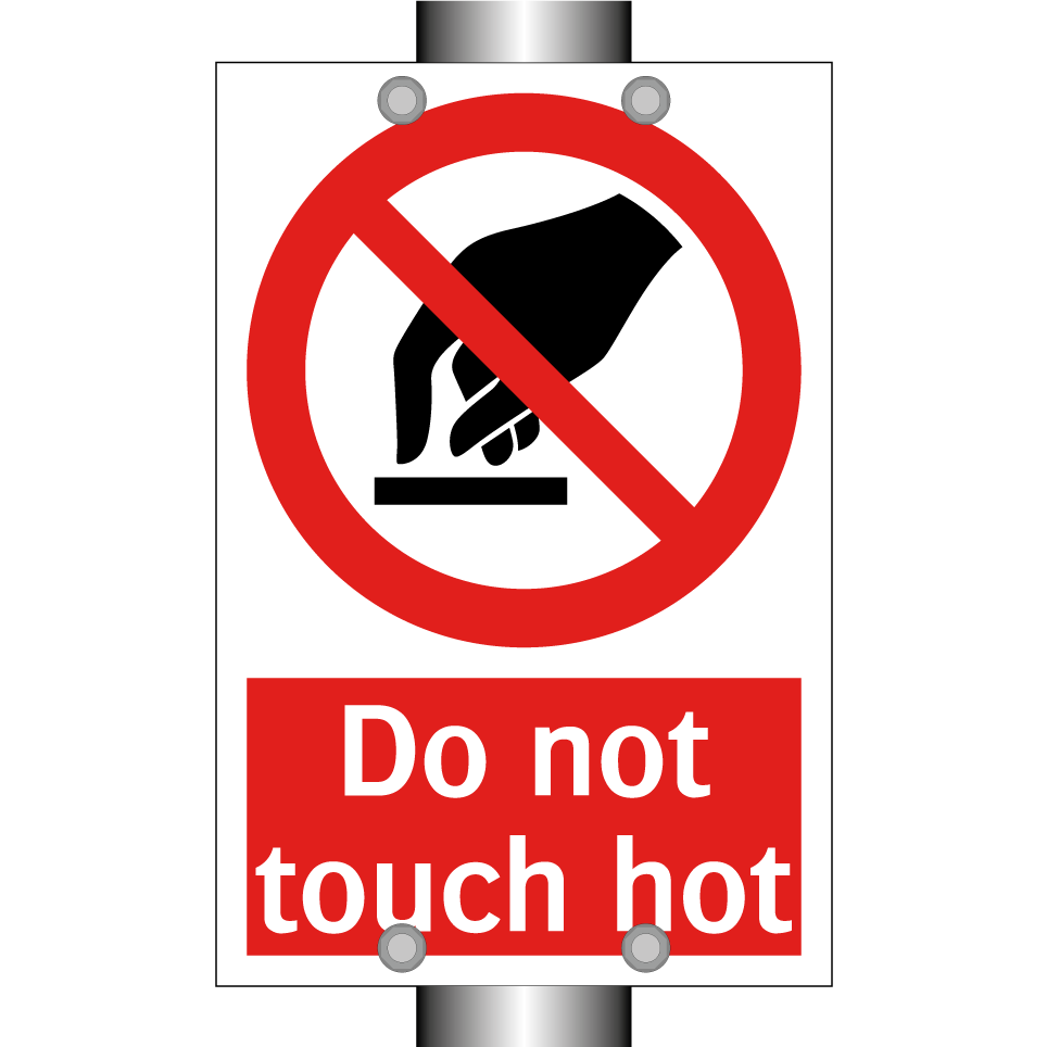 Do not touch hot