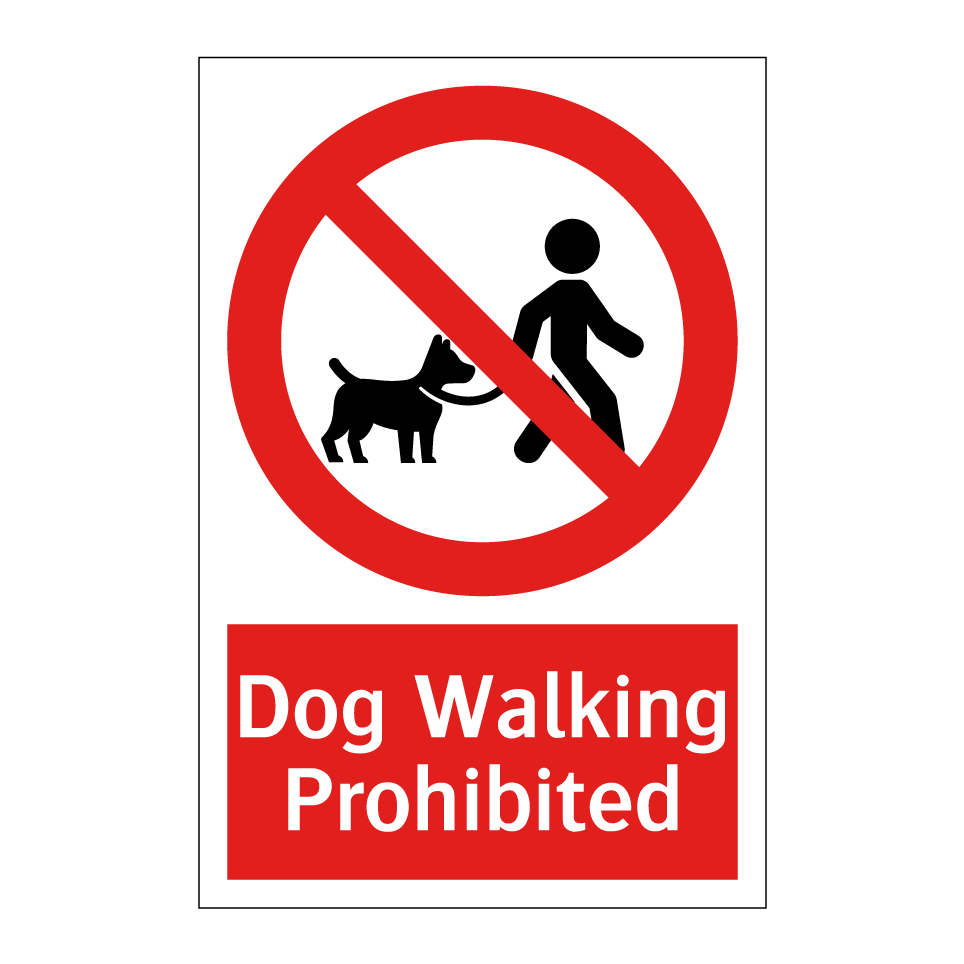 Dog Walking Prohibited