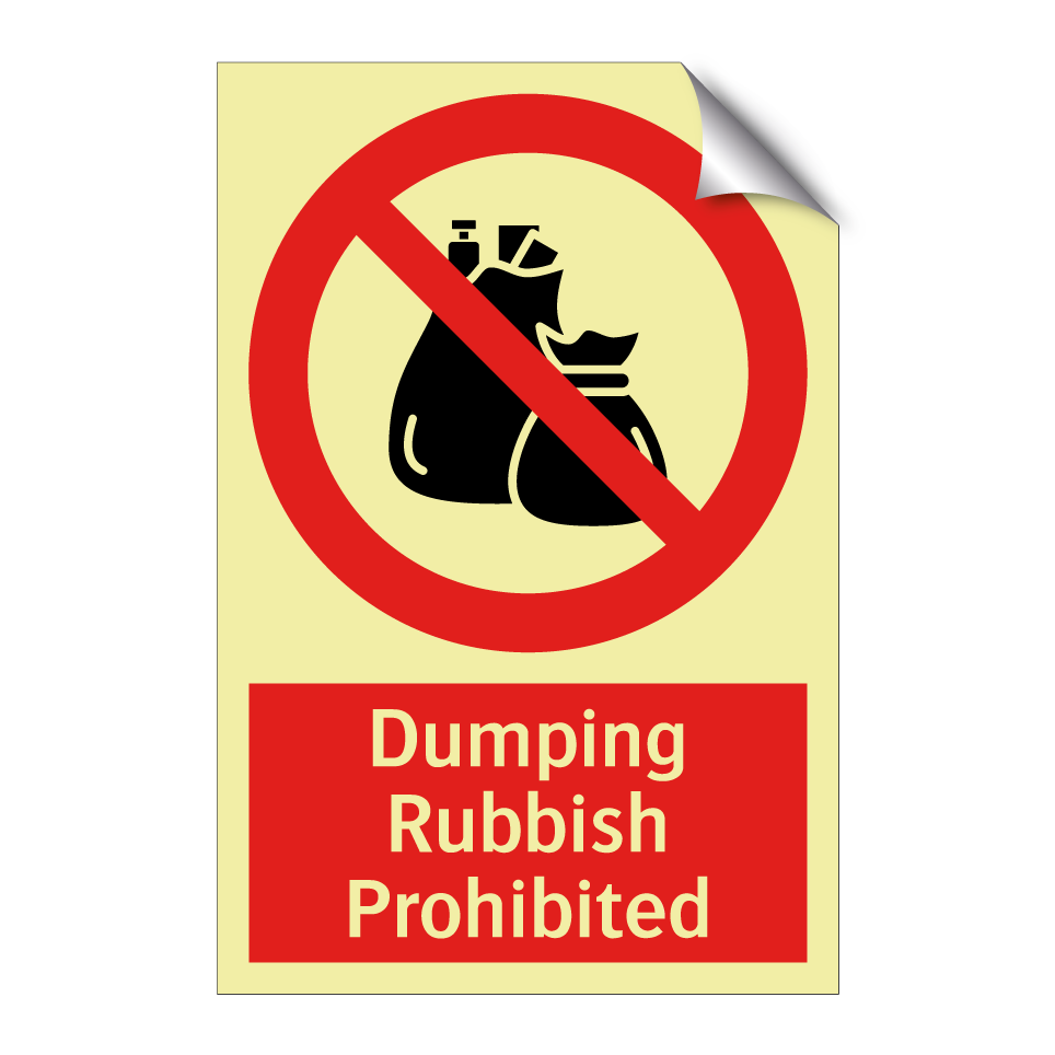 Dumping Rubbish Prohibited