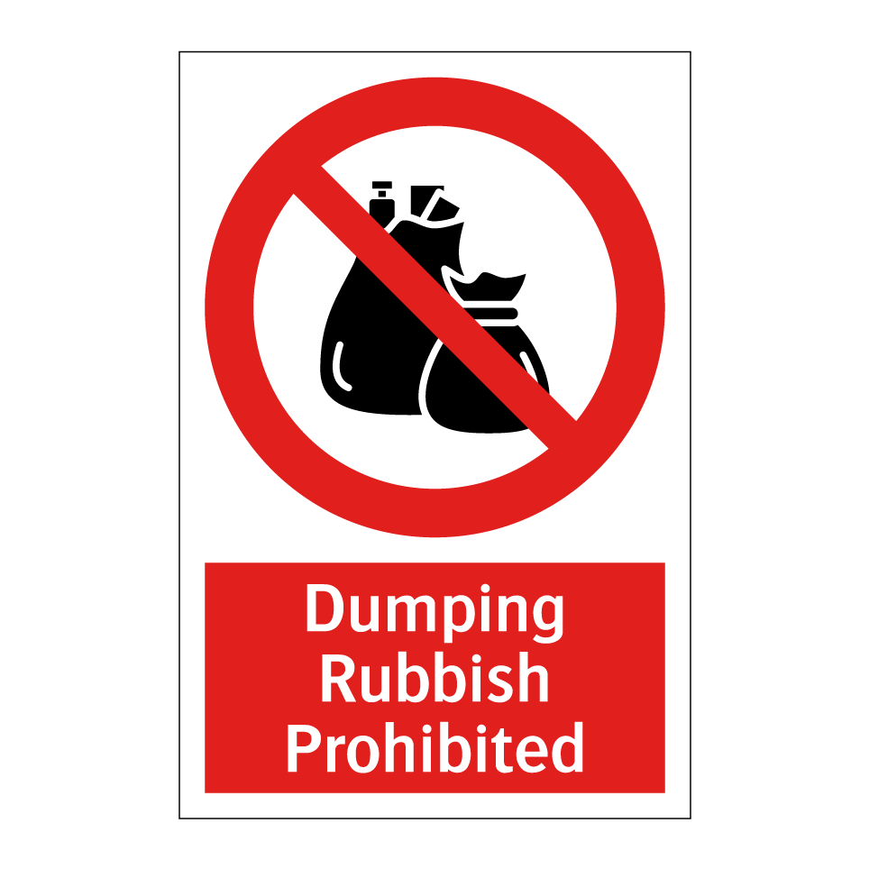 Dumping Rubbish Prohibited