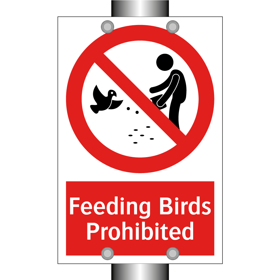 Feeding Birds Prohibited