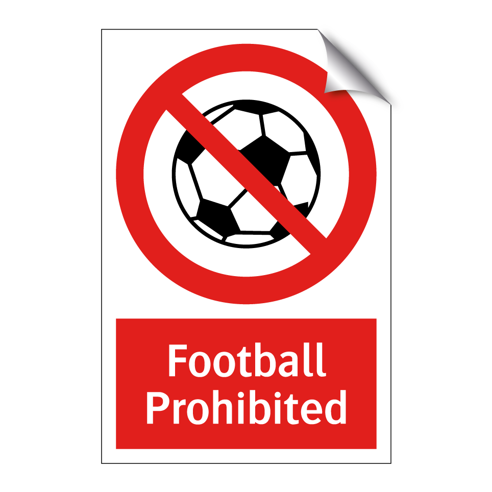 Football Prohibited