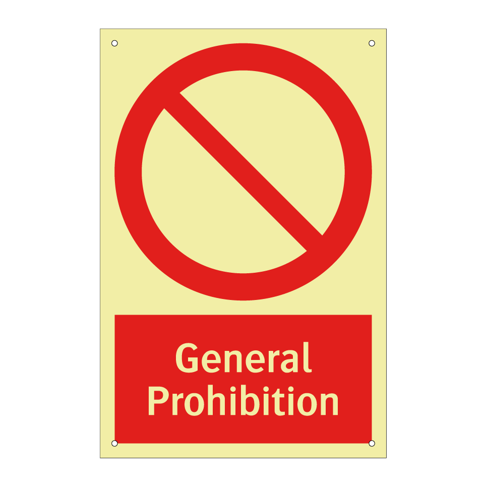 General Prohibition