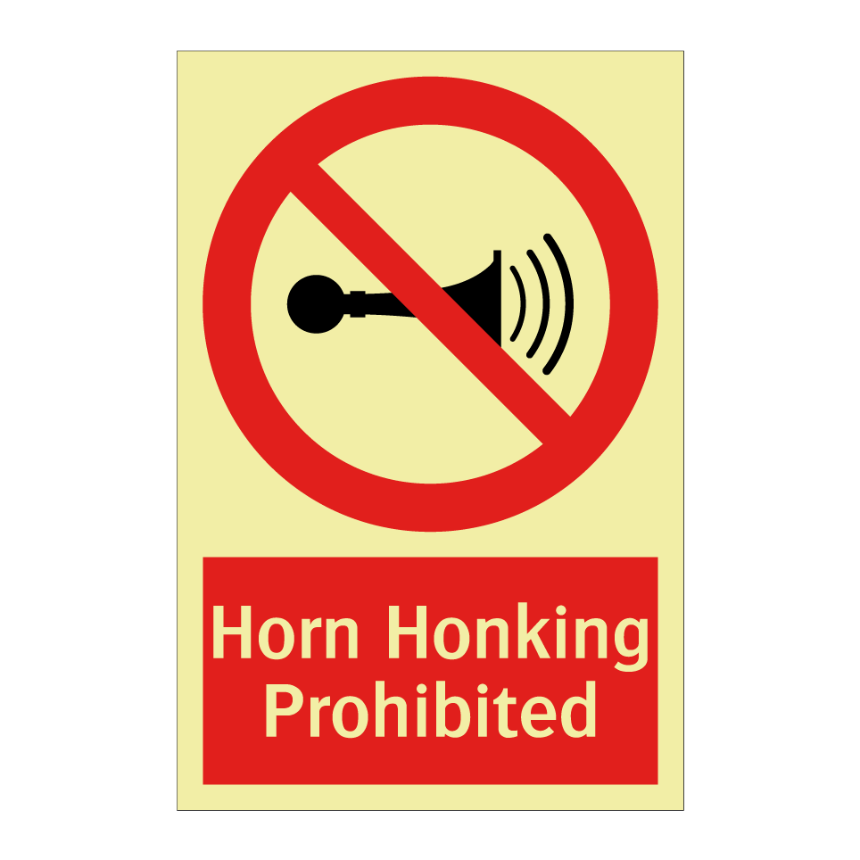 Horn Honking Prohibited