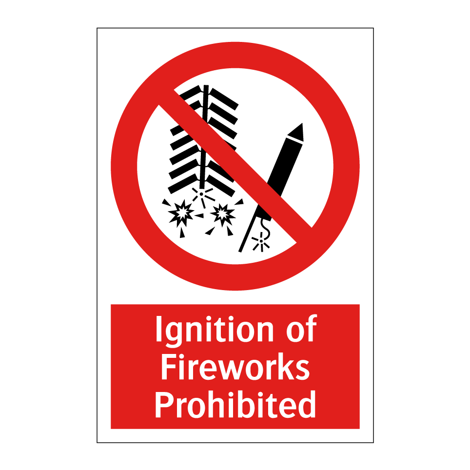 Ignition of Fireworks Prohibited