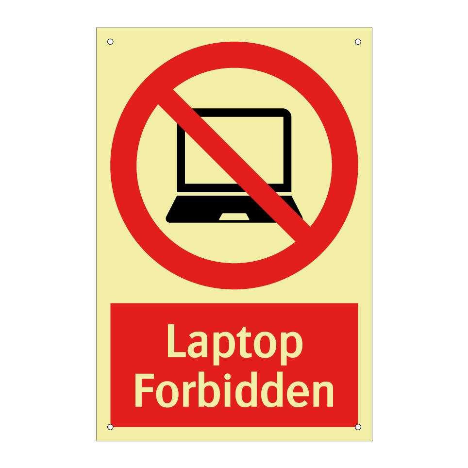 Laptop Forbidden