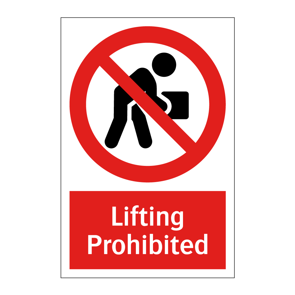 Lifting Prohibited