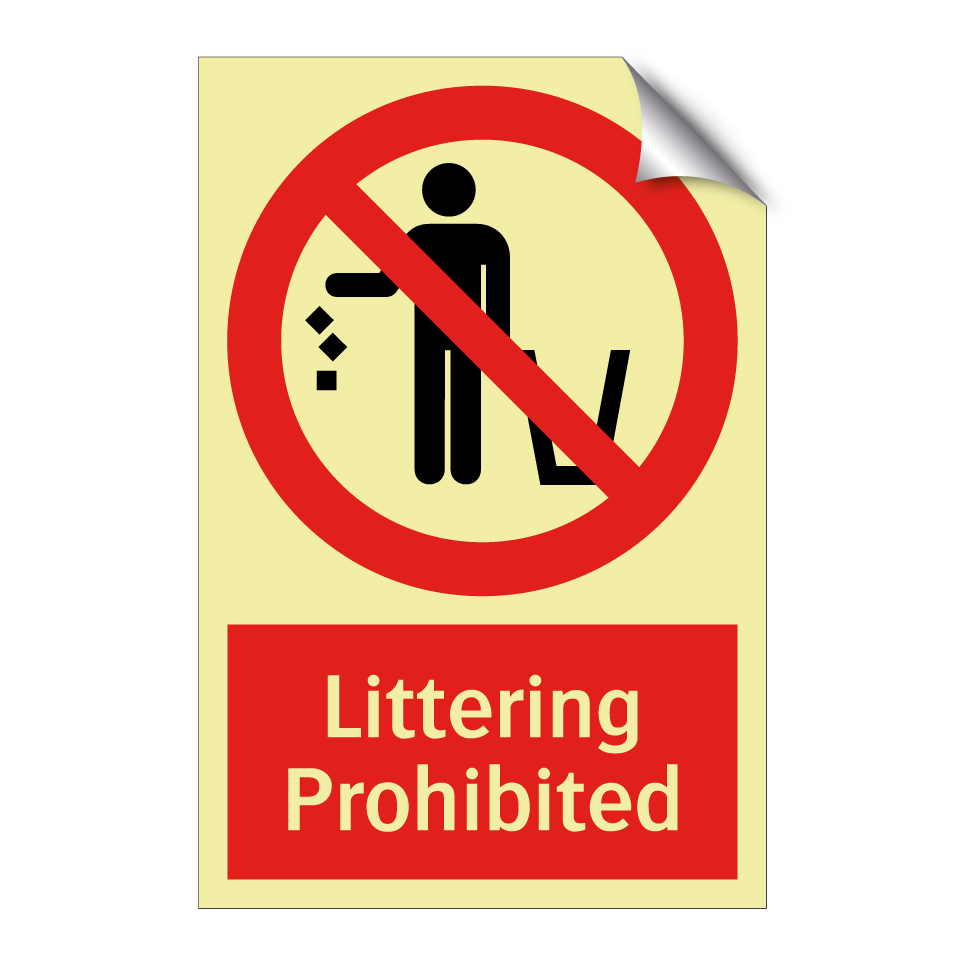 Littering Prohibited