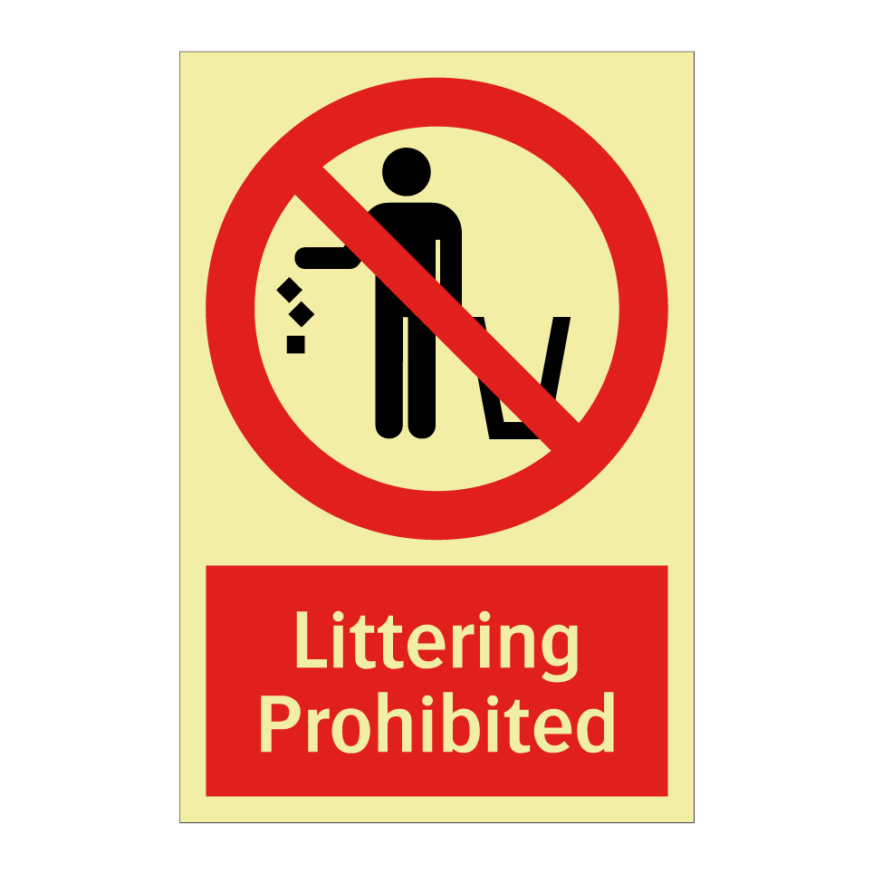 Littering Prohibited