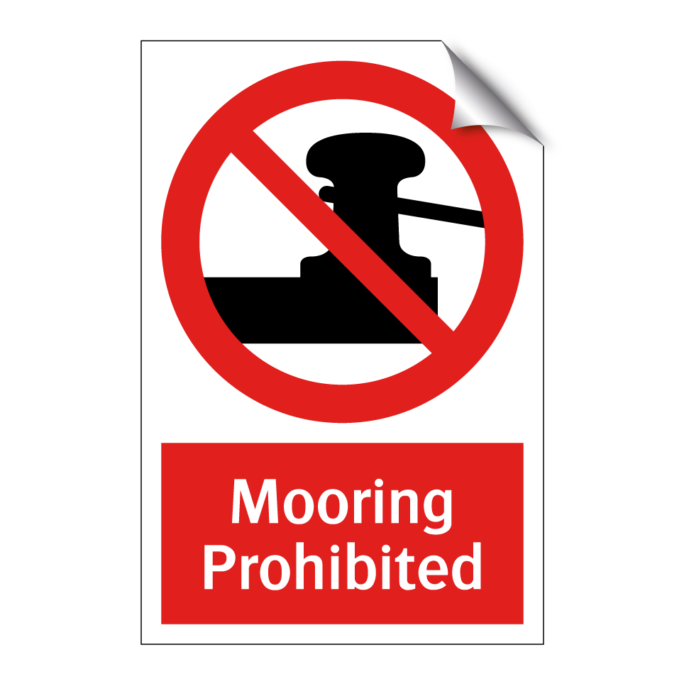 Mooring Prohibited
