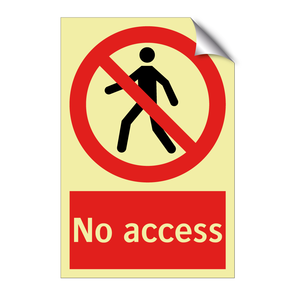 No access