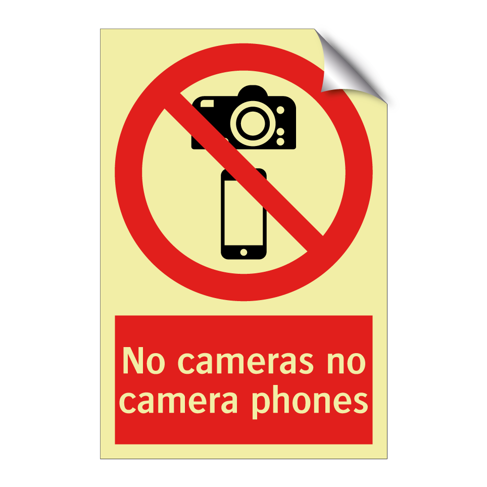 No cameras no camera phones