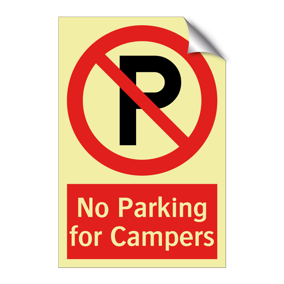 No Parking for Campers