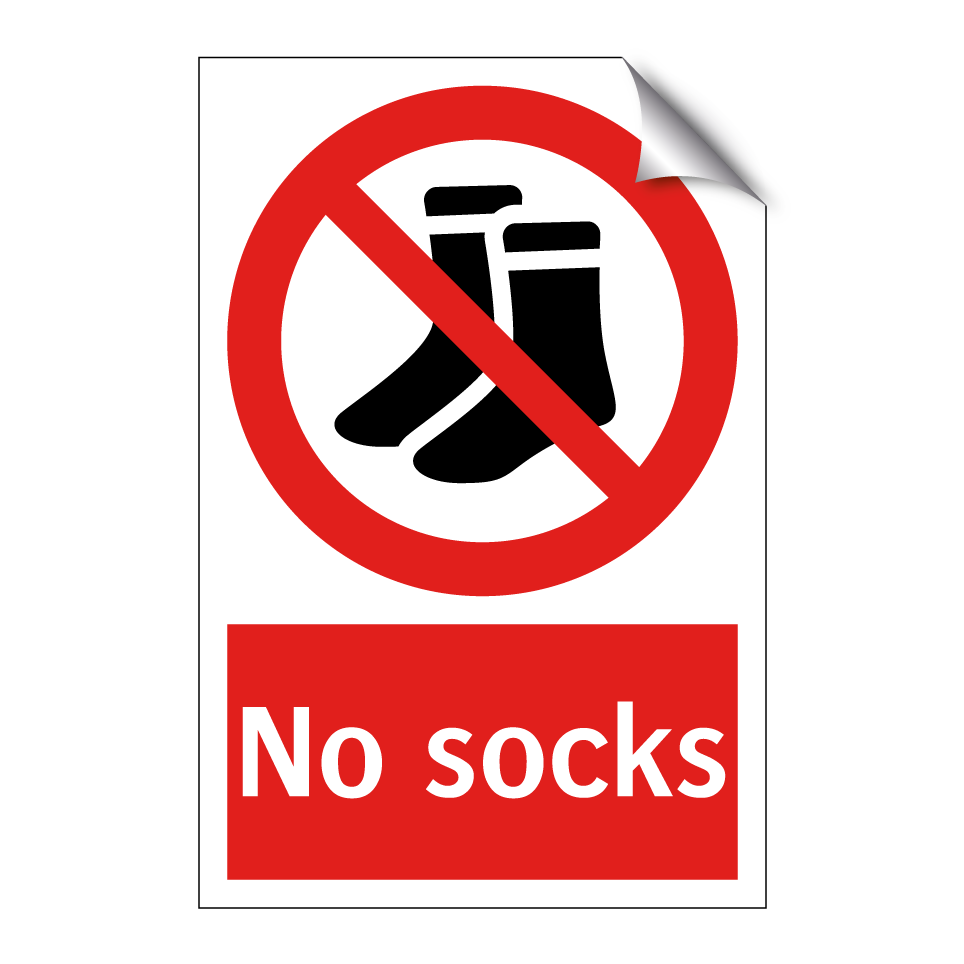 No socks