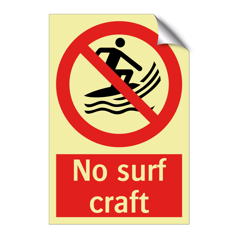 No surf craft