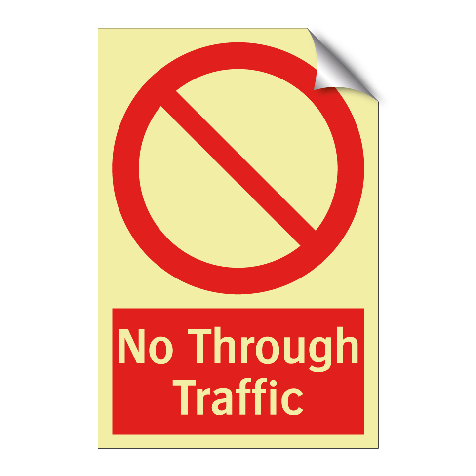 No Through Traffic