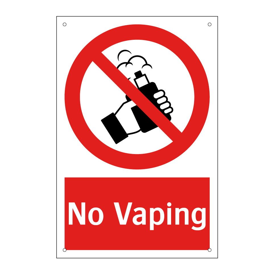 No Vaping