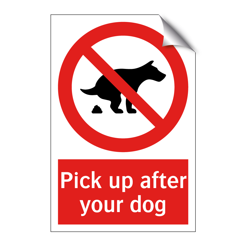 Pick up after your dog