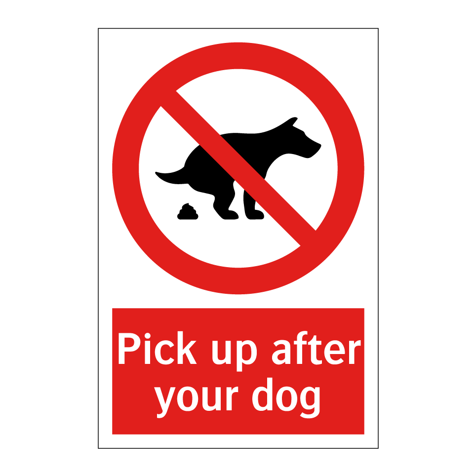 Pick up after your dog