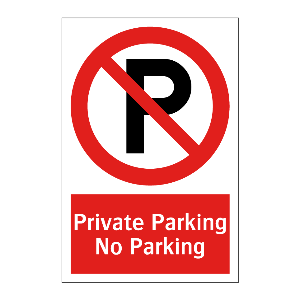 Private Parking No Parking
