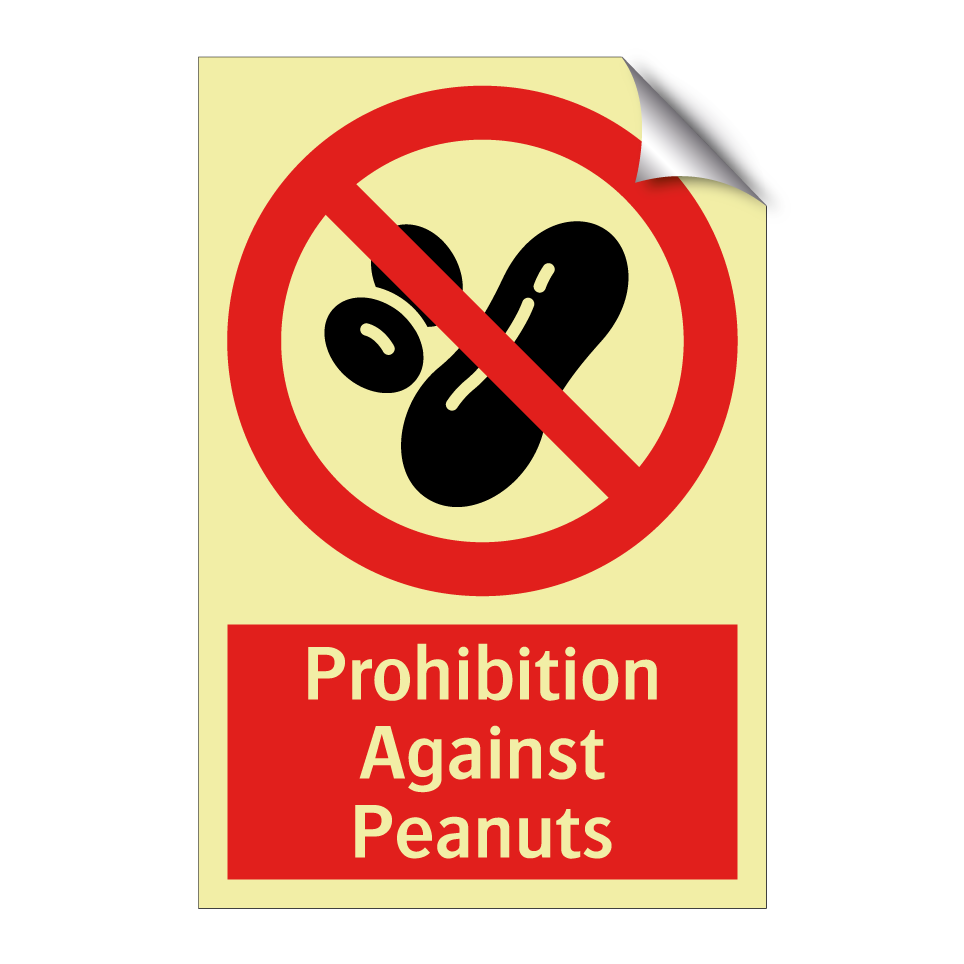 Prohibition Against Peanuts