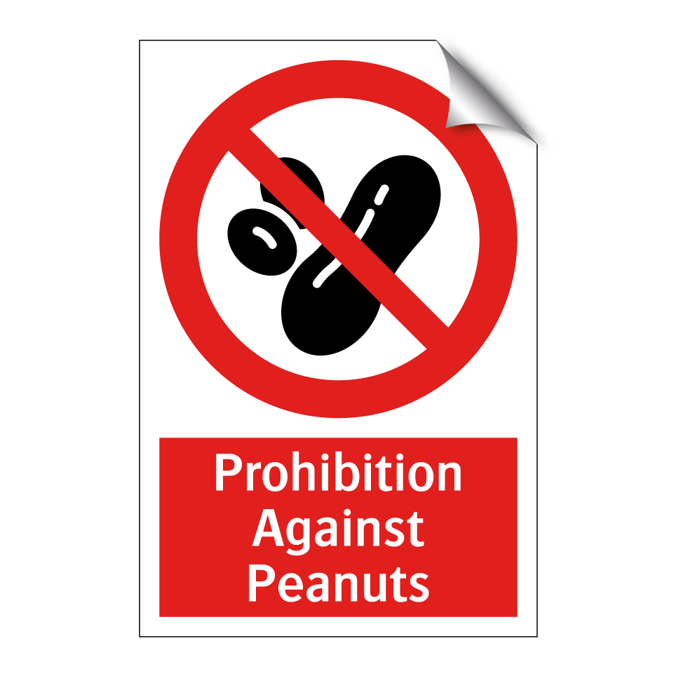 Prohibition Against Peanuts