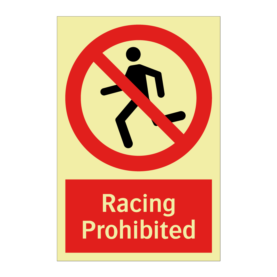 Racing Prohibited