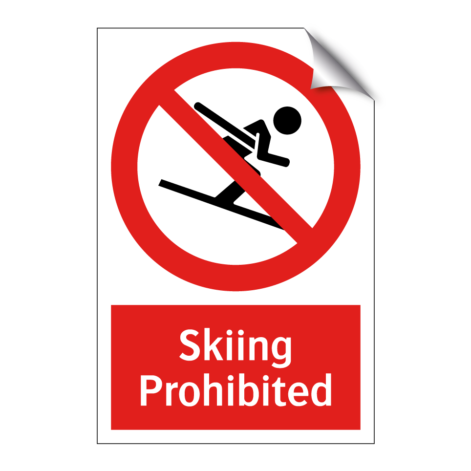 Skiing Prohibited