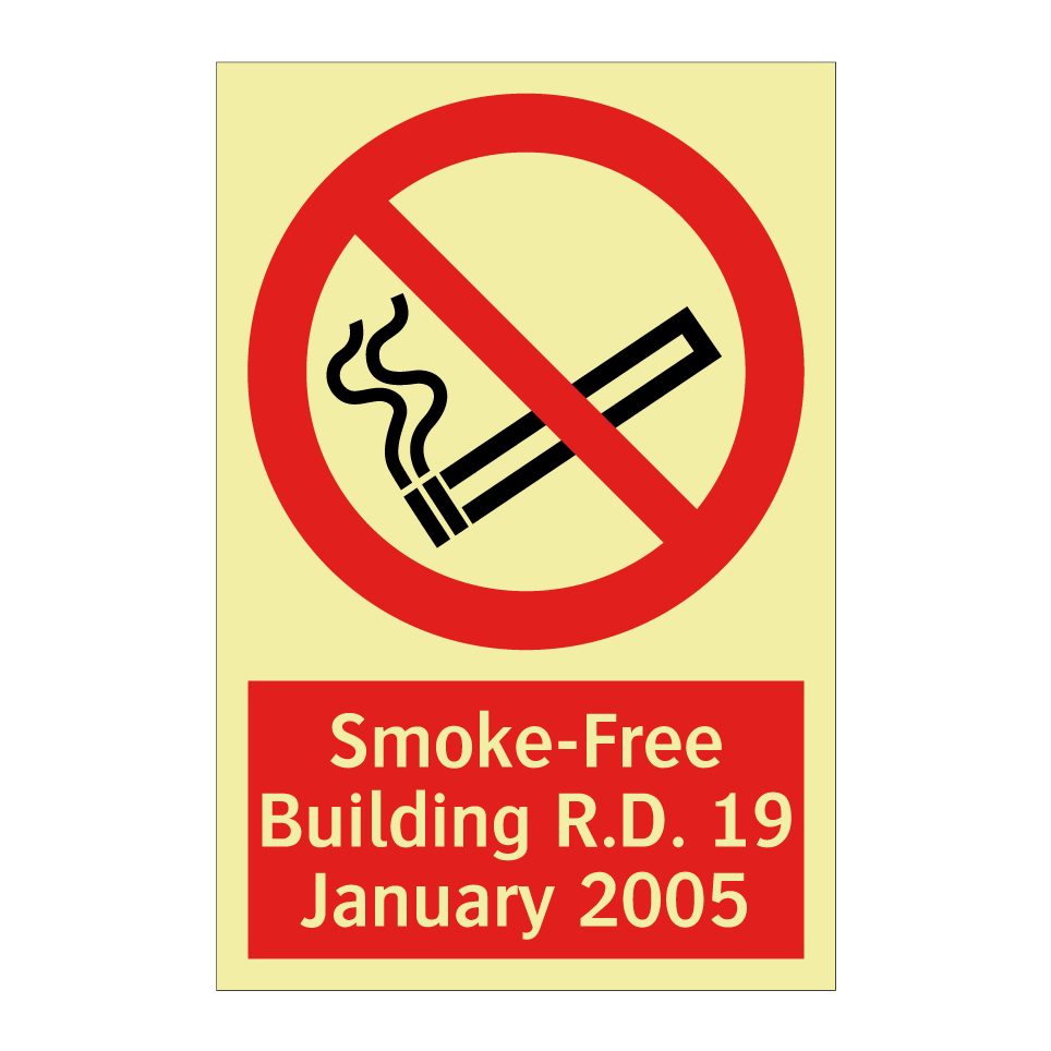 Smoke-Free Building R.D. 19 January 2005