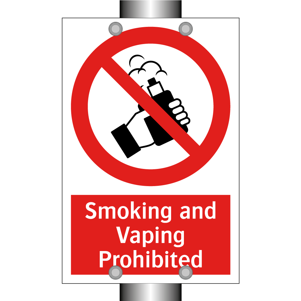 Smoking and Vaping Prohibited