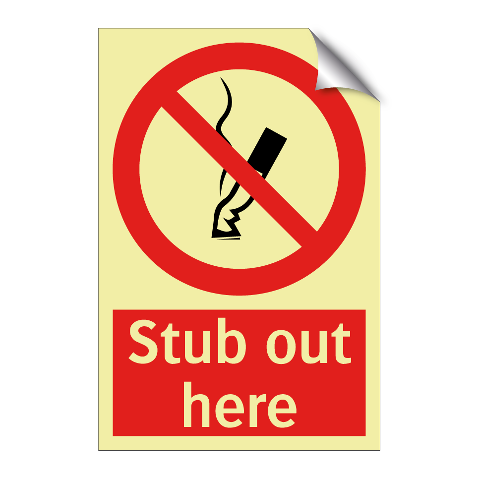 Stub out here