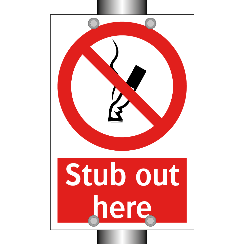 Stub out here