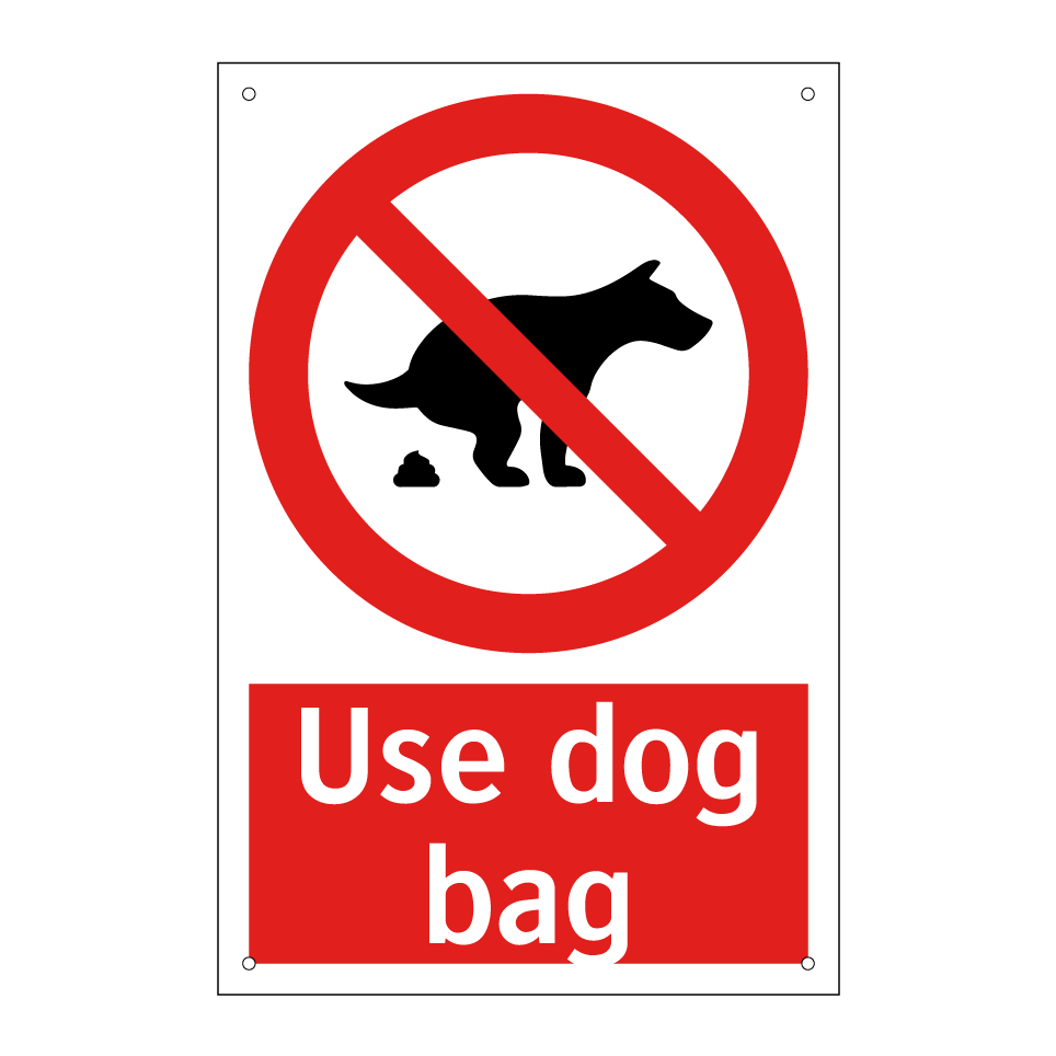 Use dog bag