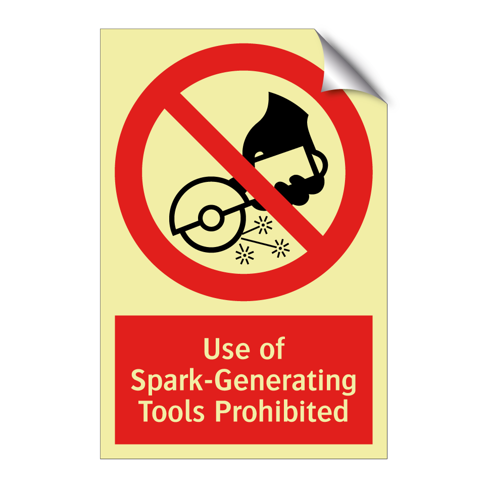 Use of Spark-Generating Tools Prohibited