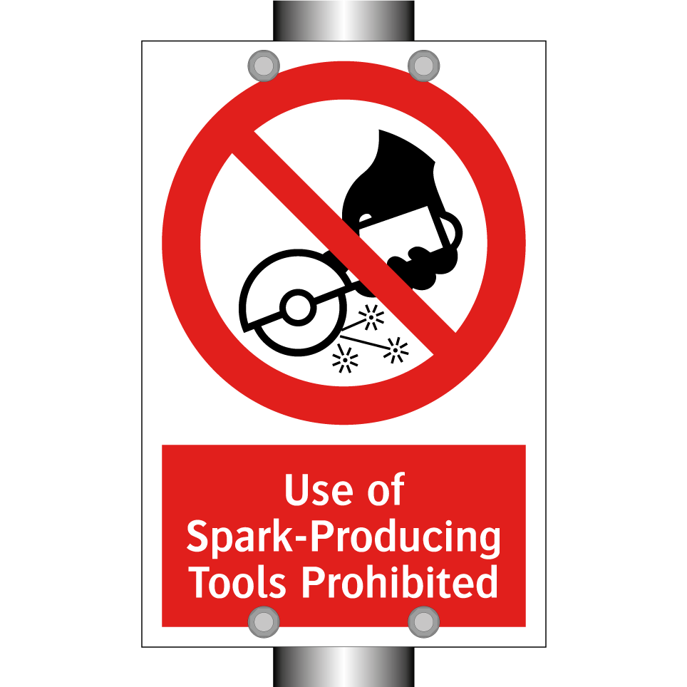 Use of Spark-Producing Tools Prohibited