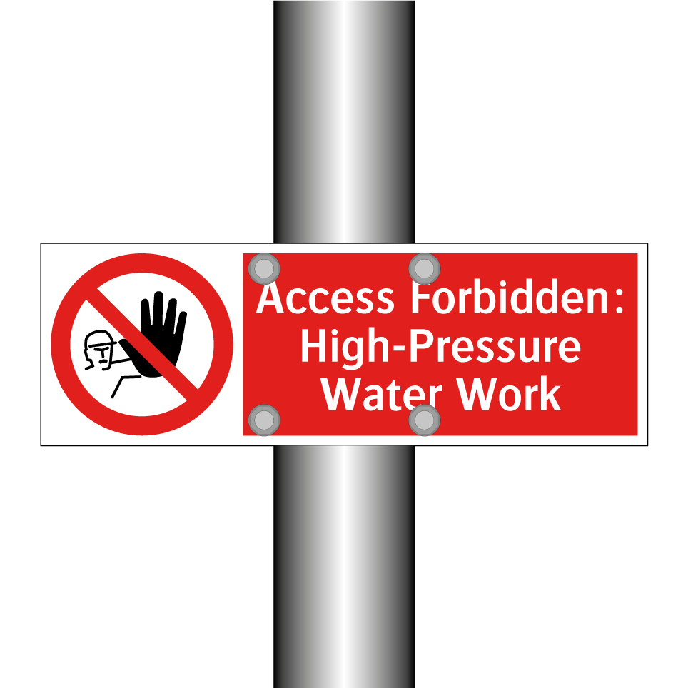 Access Forbidden: High-Pressure Water Work