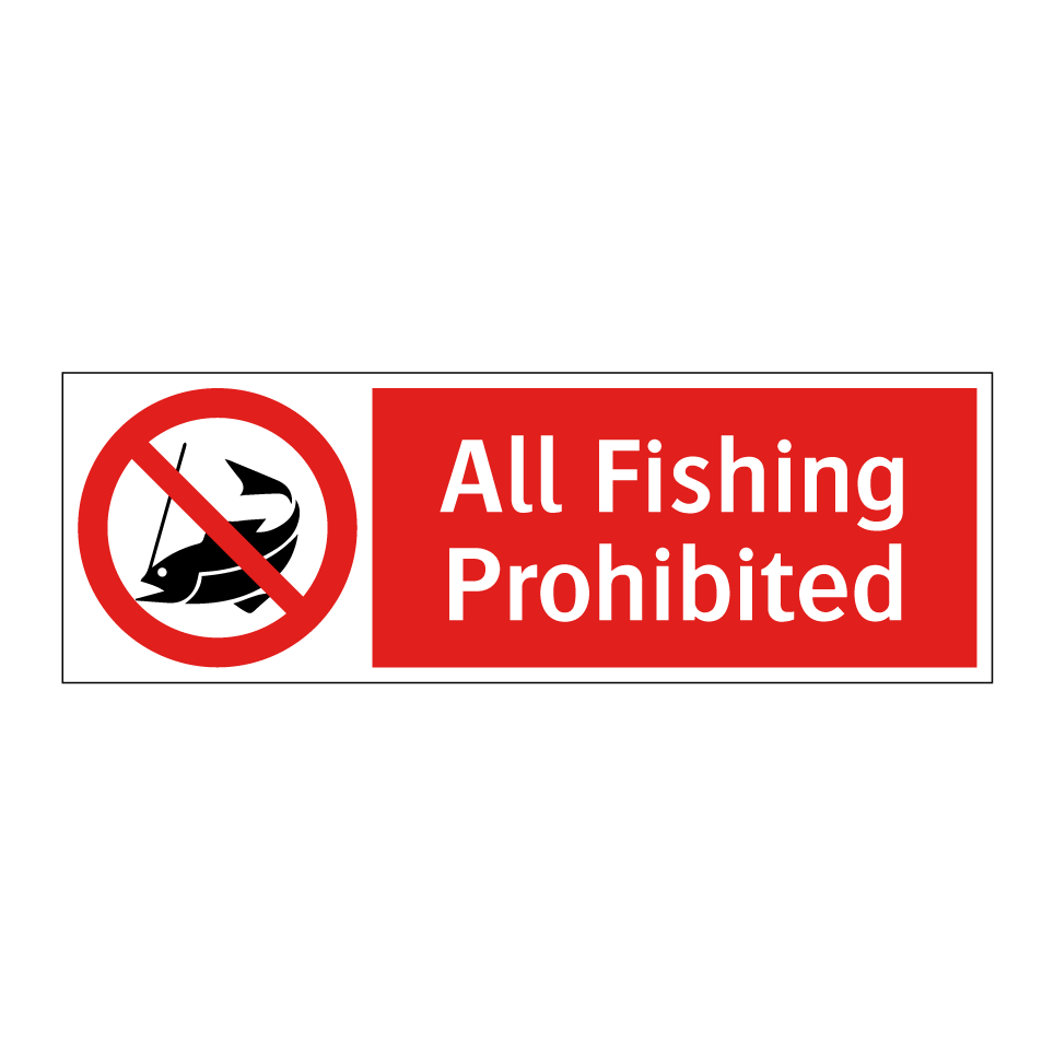 All Fishing Prohibited