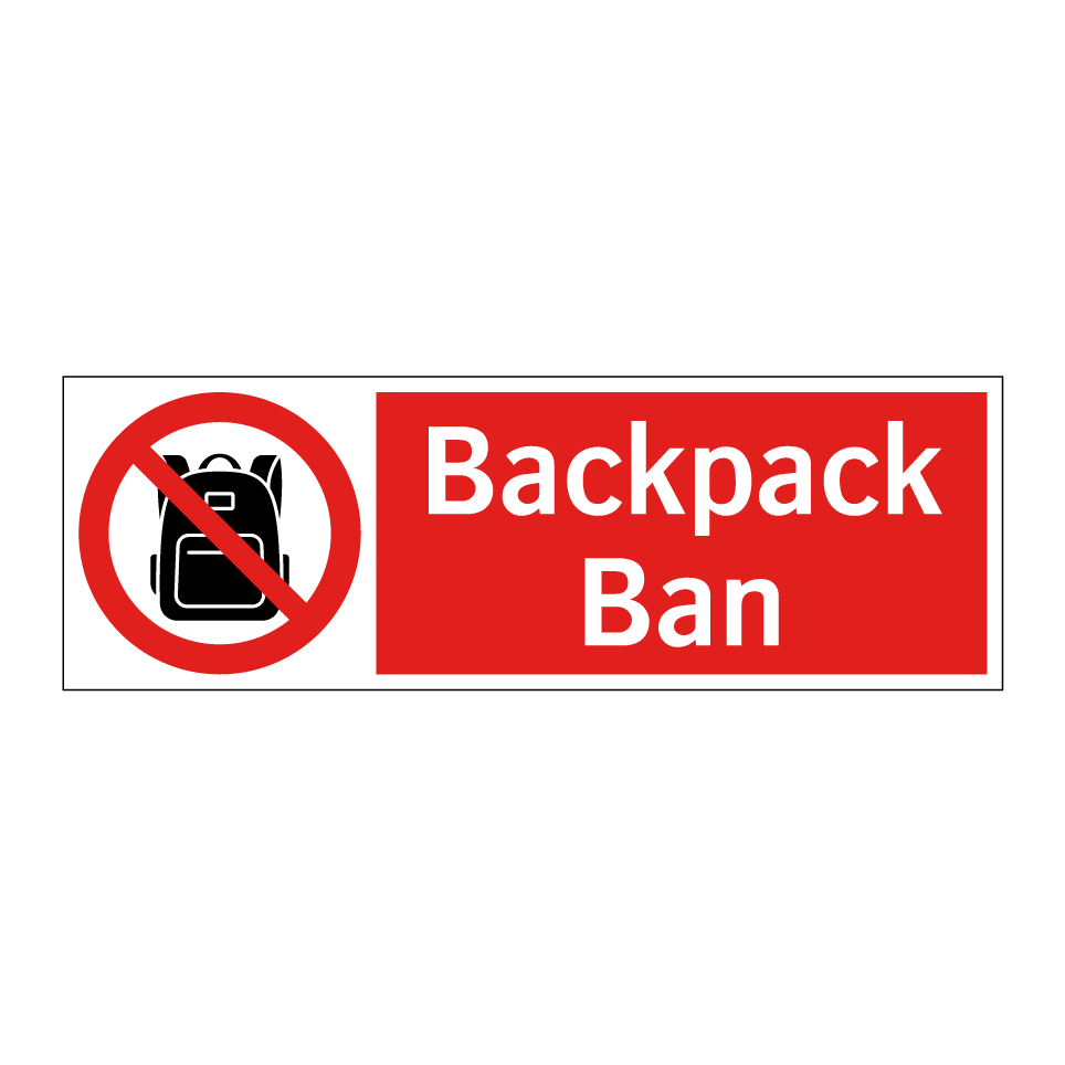 Backpack Ban