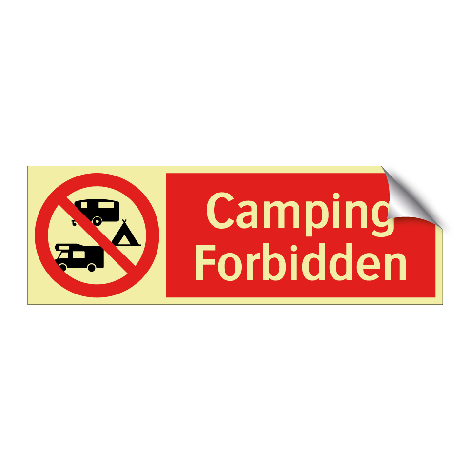 Camping Forbidden