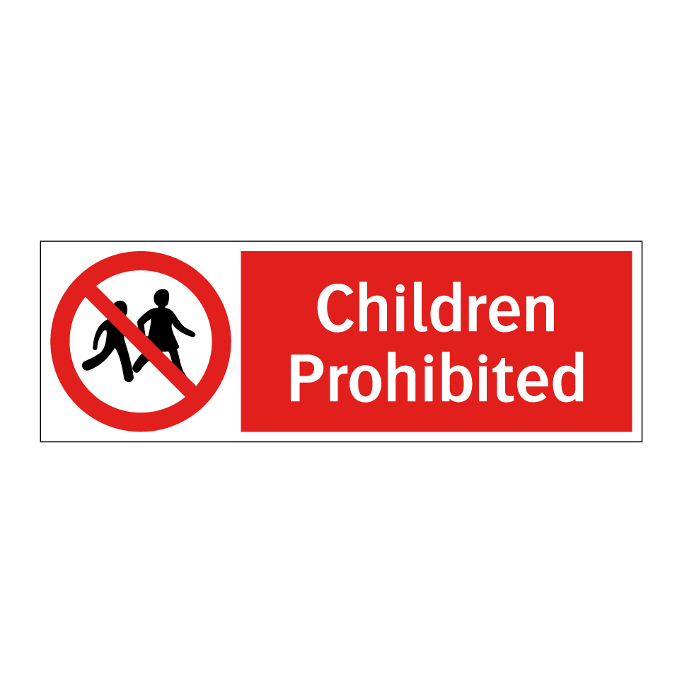 Children Prohibited