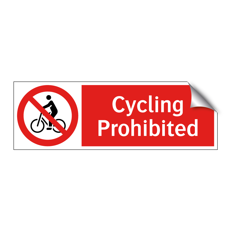 Cycling Prohibited