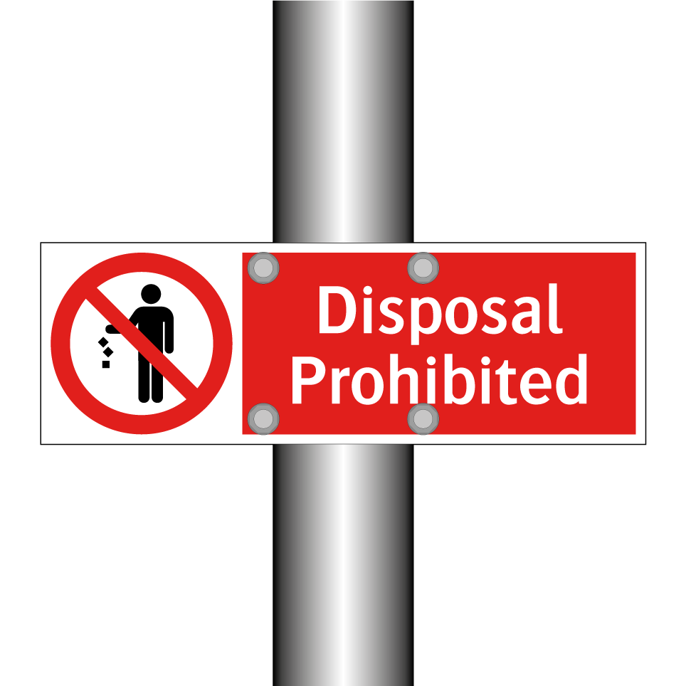 Disposal Prohibited