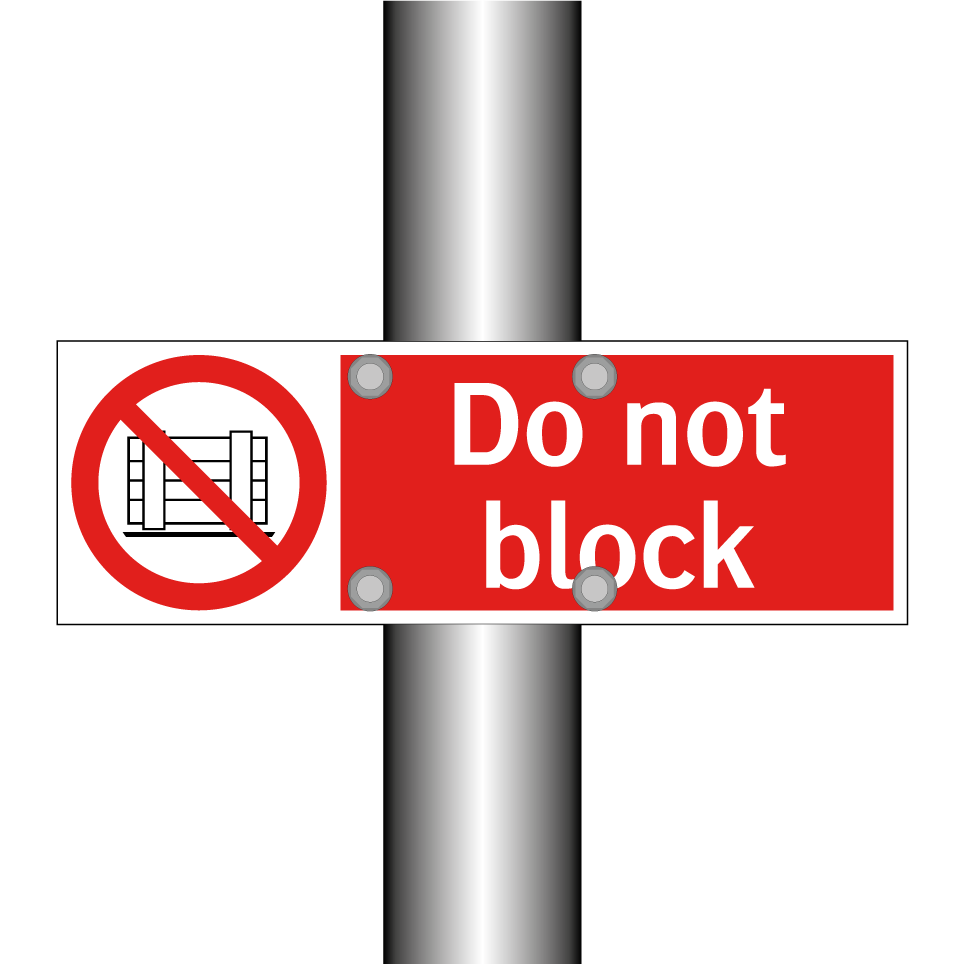 Do not block