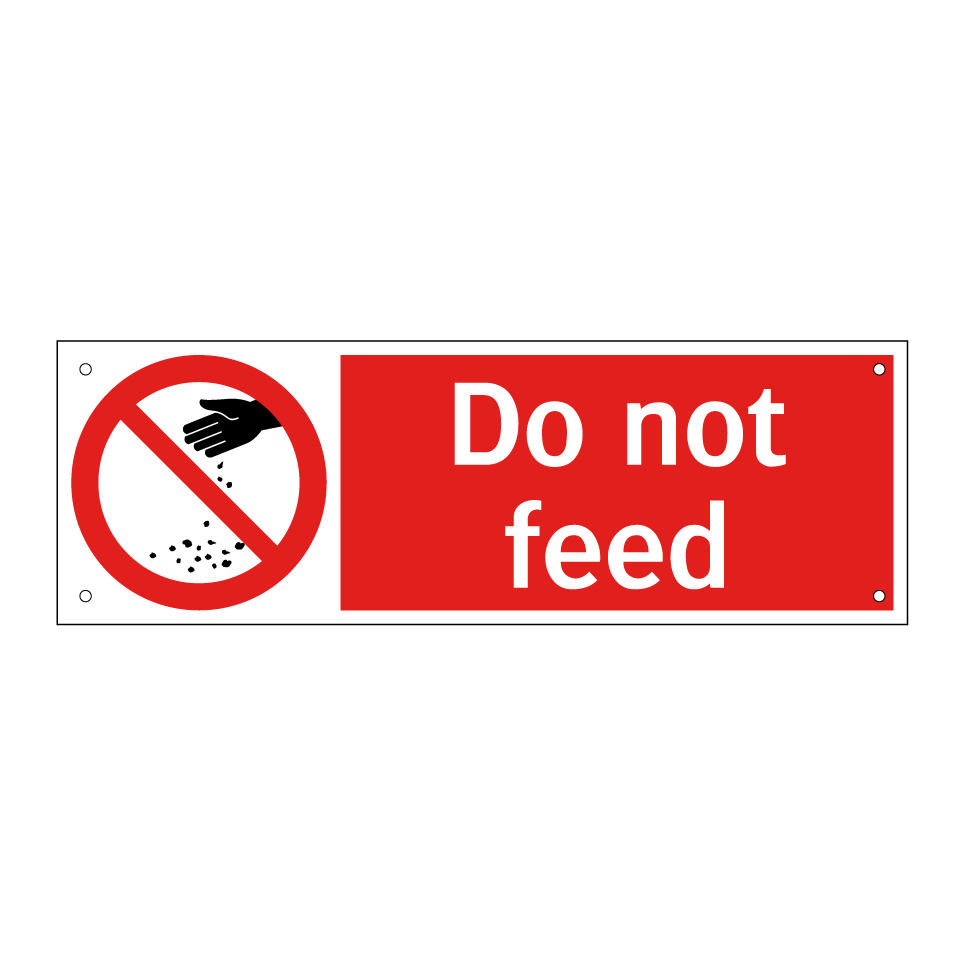 Do not feed