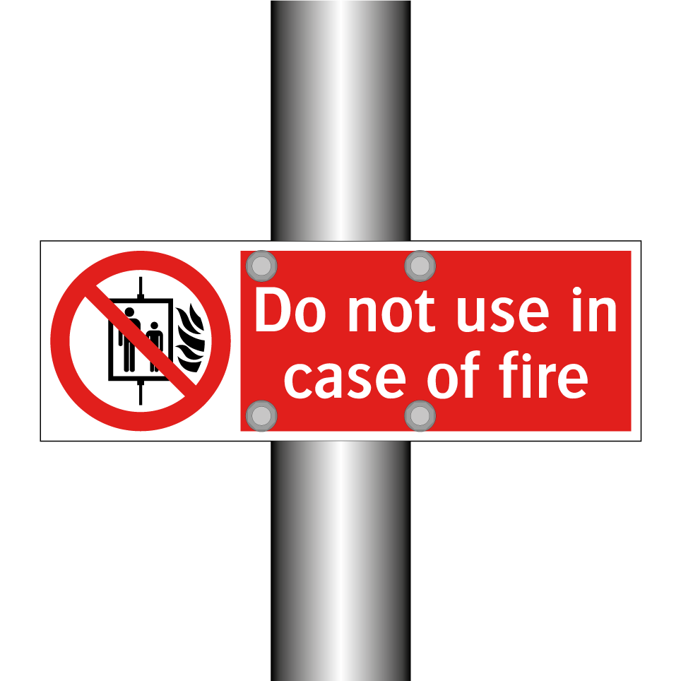 Do not use in case of fire
