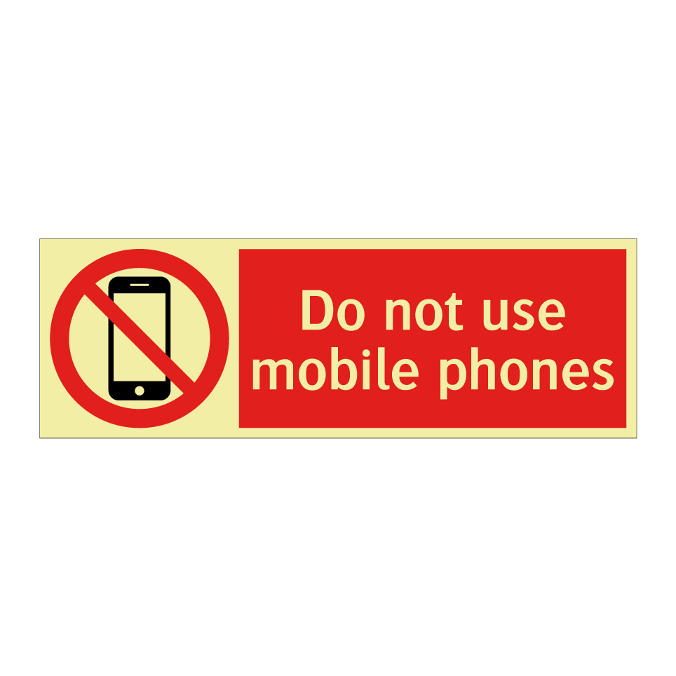 Do not use mobile phones