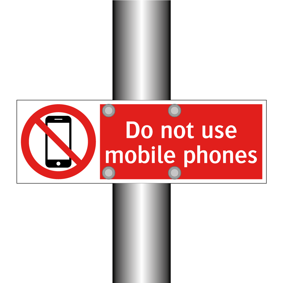 Do not use mobile phones