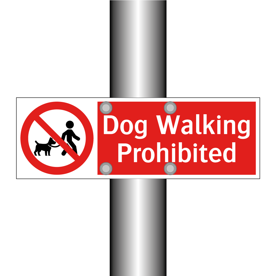 Dog Walking Prohibited