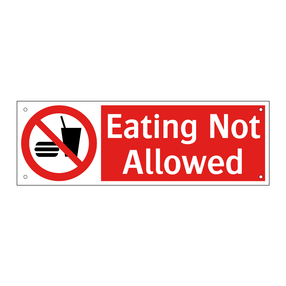 Eating Not Allowed